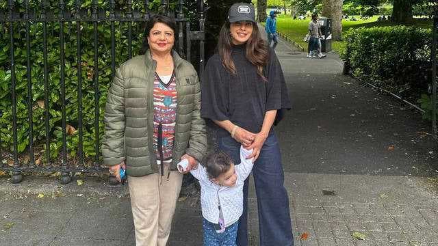 Priyanka Chopra enjoys family time with daughter Malti Marie, mother Madhu Chopra in Ireland after wrapping Heads of State shoot