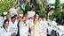 Assam: Congress workers protest sale of cows, wave black flags at CM