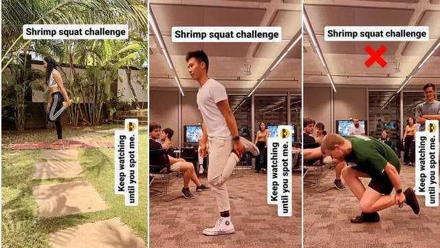 Have you tried the Shrimp Squat challenge yet?