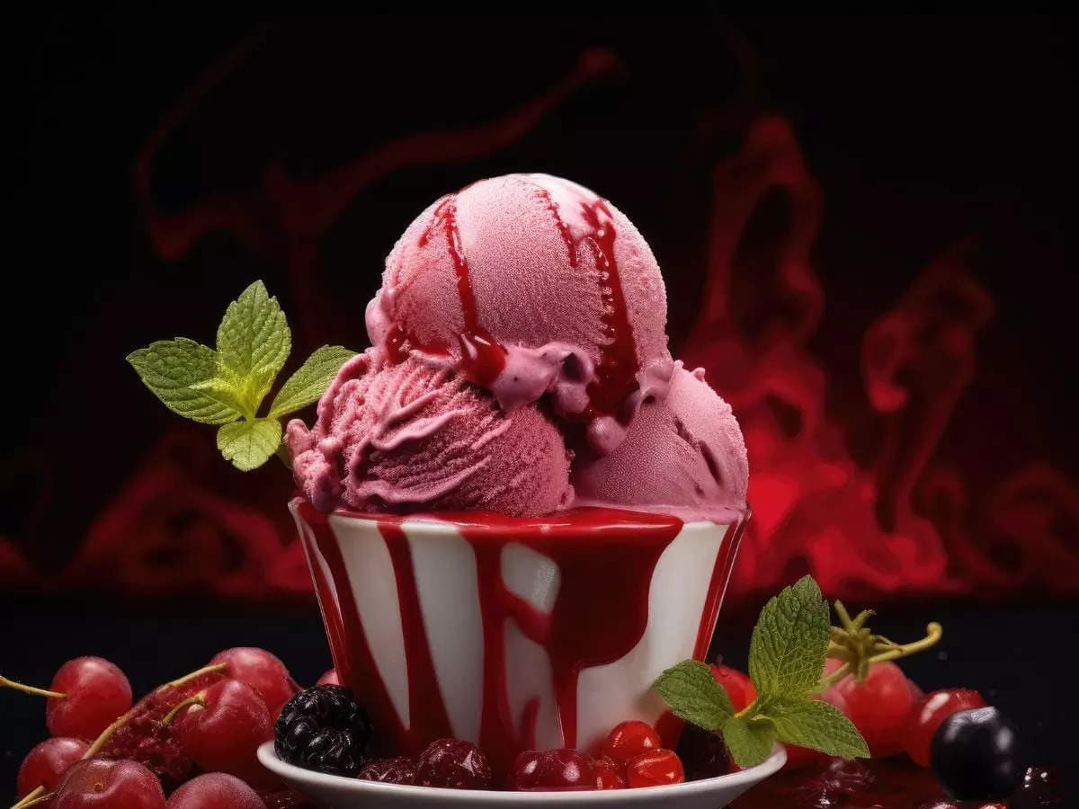 The Dessert Platter: Feel The Cool In Summer With Flavoured Strawberry Ice Cream Recipe