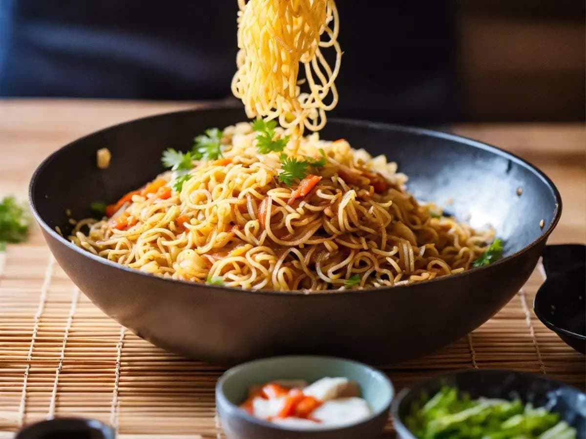 The Chinese Delight: Lit Up Your Taste With Yummy Pan Fried Noodles Recipe