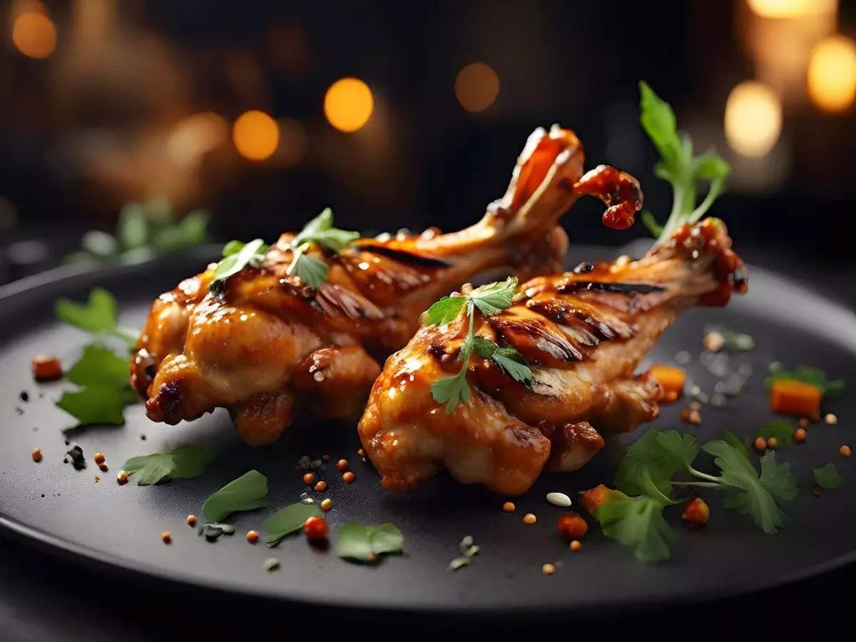 The Masala Delight: Enjoy The Spicy Platter With Peri Peri Chicken Sauce Drumstick Recipe