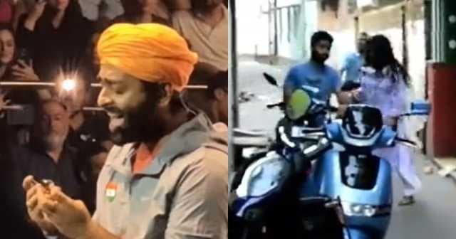 Arijit Singh Spotted Riding Helmetless To Polling Booth