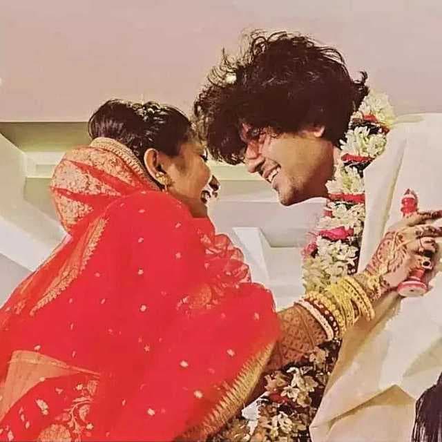 Actor Adrit Roy weds Kaushambi Chakraborty